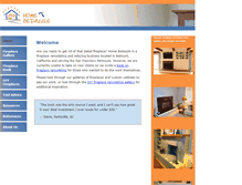 Tablet Screenshot of homebedazzle.com